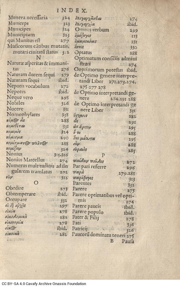 17 x 11 εκ. 343 + 47 σ. χ.α. + 1 ένθετο, όπου στο verso του εξωφύλλου χειρόγραφες σ